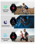 Picture of Smart Watch for Men - 1.43” AMOLED Display, Smartwatch with Call Function, Fitness Watch with Heart Rate SpO2 Sleep Monitor Step Counter for Android iOS