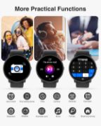 Picture of Smart Watch for Men - 1.43” AMOLED Display, Smartwatch with Call Function, Fitness Watch with Heart Rate SpO2 Sleep Monitor Step Counter for Android iOS