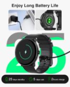 Picture of Smart Watch for Men - 1.43” AMOLED Display, Smartwatch with Call Function, Fitness Watch with Heart Rate SpO2 Sleep Monitor Step Counter for Android iOS