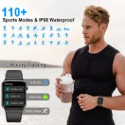 Picture of Smart Watch for Men Women Answer/Make Calls, 110+ Sport Modes, Fitness Tracker, IP68 Waterproof Smartwatch for Android iOS