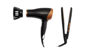 Picture of Hair Care Gift Set - Ceramic Hair Straighteners and 2000 W Ionic Hair Dryer