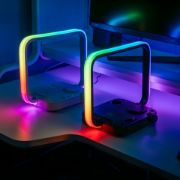 Picture of 3-in-1 Wireless Charging Pad with LED Color-Changing Light for Phone, AirPods, and Watch