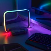 Picture of 3-in-1 Wireless Charging Pad with LED Color-Changing Light for Phone, AirPods, and Watch