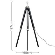 Picture of Tall Tripod Floor Lamp Base Standard Free Standing Living Room Light Lighting