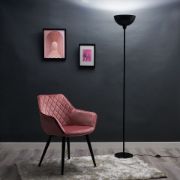 Picture of Modern Uplighter Floor Lamp & LED Bulb Various Finishes Living Room Floor Lamp