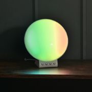 Picture of Smart Sunrise Alarm Clock with 2in1 Wireless Charging, RGBIC Sound Effects, and Ambient Lamp