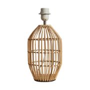 Picture of Natural Rattan Wicker Table Lamp Base for Bedside Reading Lounge Home Lighting