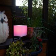 Picture of Cube Table Lamp Outdoor Colour Changing LED Rechargeable Outside Patio Light