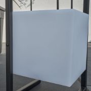 Picture of Cube Table Lamp Outdoor Colour Changing LED Rechargeable Outside Patio Light