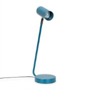 Picture of Blue Desk Lamp Integrated LED Task Light Kids Bedroom Study Adjustable Head