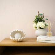 Picture of Ceramic Shell Shaped Pearl Table Lamp White Clam Light Bedside Bedroom LED Bulb