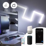 Picture of Smart RGBIC Light Bar Kits App Control Music Sync Wall Panel Gaming Room Lights