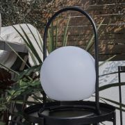 Picture of Outdoor Table Lamp Modern Globe Colour Changing LED Rechargeable LED IP44 Light