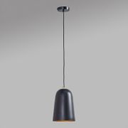 Picture of Industrial Black Hanging Ceiling Light Fixture LED Lounge Pendant Shade