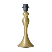 Picture of Matt Gold Metal Table Lamp Base Traditional Spindle Light Bedroom Living Room