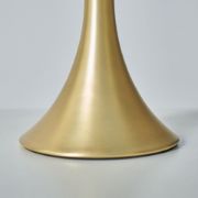 Picture of Matt Gold Metal Table Lamp Base Traditional Spindle Light Bedroom Living Room