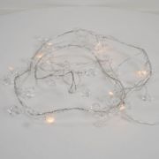 Picture of Clear Gem Droplets Fairy String Lights Battery-Powered Christmas Décor Xmas Lights