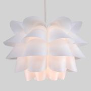 Picture of White Ceiling Light Shade Artichoke Design Pendant Easy Fit Lampshade Light