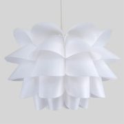 Picture of White Ceiling Light Shade Artichoke Design Pendant Easy Fit Lampshade Light