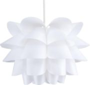 Picture of White Ceiling Light Shade Artichoke Design Pendant Easy Fit Lampshade Light