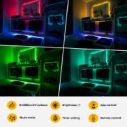 Picture of 10M Flexible LED Strip Lights with Bluetooth Music App Control Colour Changing Tape