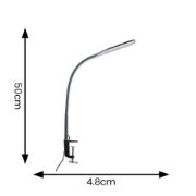 Picture of LED Daylight Desk Lamp Office Light for Reading, Crafting, with USB Charging