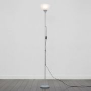 Picture of Tall Stem Metal Floor Lamp with LED Bulb Uplighter Standard Living Room