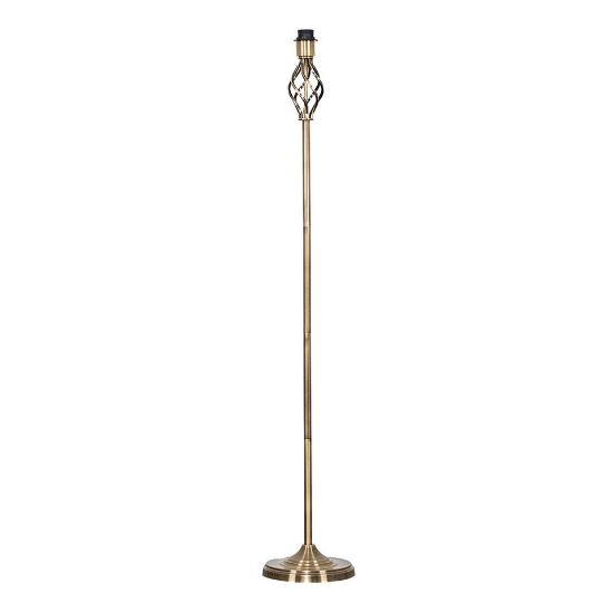 Picture of Classic Twist Stem Standard Floor Lamp for Elegant Living Room Lighting