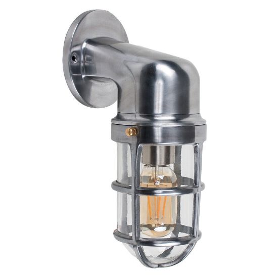 Picture of Indoor / Outdoor Wall Light Fitting Garden Path Lantern Design and Energy-Efficient LED Bulb (IP44 Rated)