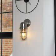 Picture of Indoor / Outdoor Wall Light Fitting Garden Path Lantern Design and Energy-Efficient LED Bulb (IP44 Rated)