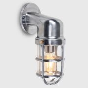 Picture of Indoor / Outdoor Wall Light Fitting Garden Path Lantern Design and Energy-Efficient LED Bulb (IP44 Rated)