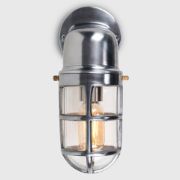 Picture of Indoor / Outdoor Wall Light Fitting Garden Path Lantern Design and Energy-Efficient LED Bulb (IP44 Rated)