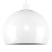 Picture of Modern LED Pendant Lighting: Metal Domed Ceiling Light Shade with Retro Lampshade Design