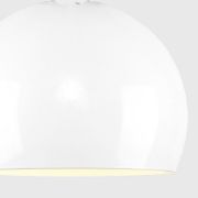 Picture of Modern LED Pendant Lighting: Metal Domed Ceiling Light Shade with Retro Lampshade Design