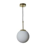 Picture of Modern Ceiling Light Fitting Opal Glass Globe Shade Lampshade Pendant Lighting