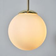 Picture of Modern Ceiling Light Fitting Opal Glass Globe Shade Lampshade Pendant Lighting