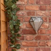 Picture of Outdoor Patio Garden LED 12W Metal Lamp with Diamond Design Wall Light IP64