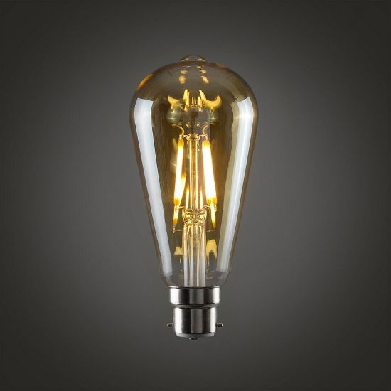 Picture of Filament LED Light Bulb Decorative Vintage Edison Lightbulb Lamp Radio Valve