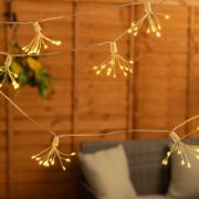 Picture of Solar Power String Fairy Lights Outdoor Décor Garden Lighting 10x Firework Light