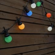 coloured Solar Garden Lights