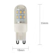 Picture of G9 LED High Power Light Bulb Standard Dimmable Ceramic Warm Cool White Lighting