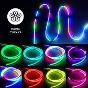 Picture of Dynamic LED Neon Rope Lights: Flexible Strip with Color Changing, Music Sync, and App Control