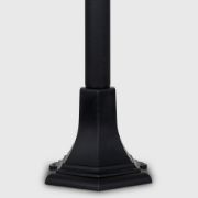 Picture of Victorian Style 1.2m Black IP44 Outdoor Garden Lamp Post Bollard Light LED Bulb