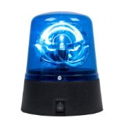 Picture of Dynamic Battery-Operated Rotating Blue LED Party Novelty Light with Flashing Design