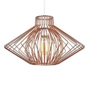 Picture of Industrial Metal Pendant Lampshade Stylish Lighting for Your Living Room with LED Bulb