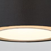 Picture of LED Pendant Lampshade: Large Dual Drum Design for Effortless Living Room 