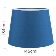 Picture of Contemporary Oversized Fabric Tapered Lampshades for Table or Floor Lamps