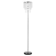 Picture of Modern Chrome Standard Floor Lamp with Acrylic Jewel Droplet Design