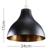 Picture of Industrial Pendant Lampshade Stylish Lighting for Your Living Room