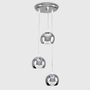 Picture of Modern 3-Way Multi-Tier Ceiling Pendant with Eyeball Design Fitting